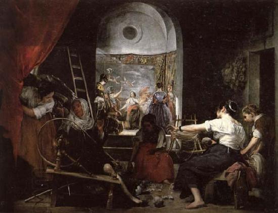 Diego Velazquez The Spinners or The Fable of Arachne